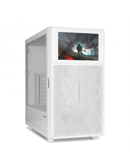 Semitorre nox hummer bios pantalla lcd8 8'' blanco