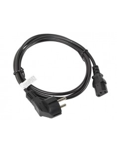 Cable de alimentacion lanberg schuko cee 7 - 7 a iec320 c13 1.8m