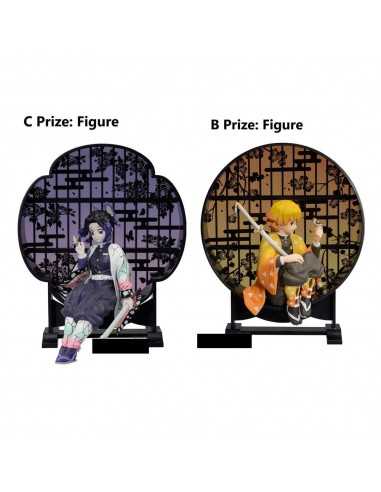 Figuras b y c kuji demon slayer resolution the second zenitsu & kocho + regalos sorpresa