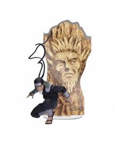 Figura banpresto naruto shippuden panel spectacle hiruzen sarutobi 7cm