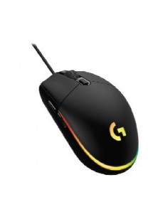 Mouse raton logitech g203 lightsync negro gaming 8.000 dpi 6 botones