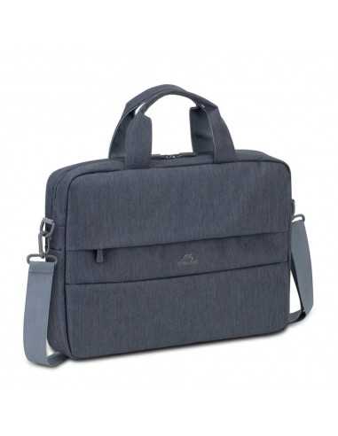 Maletin rivacase 7522 para portatil 14 pulgadas antirrobo gris oscuro