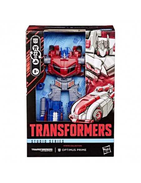 Figura hasbro transformers war for cybertron studio series voyayer class optimus prime 16.5cm