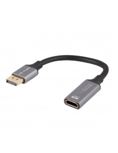 Adaptador 4k displayport a hdmi lanberg 20cm - macho - hembra