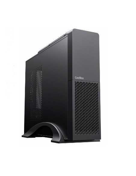 Caja ordenador coolbox microatx slim t313 usb - c fuente sfx 300w bronze incluida