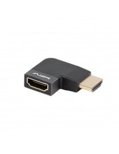Adaptador hdmi 8k lanberg macho - hembra angulo derecha