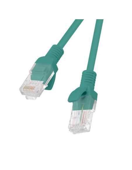 Cable red lanberg latiguillo cat.6 u - utp 1.5m verde fluke passed