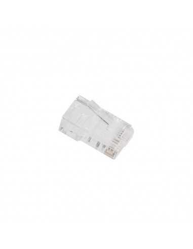 Conector lanberg cat.6 u - utp 8p8c pass through type 100pcs