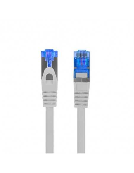 Cable red lanberg latiguillo cat.6a s - ftp lszh cca 0.5m gris fluke passed