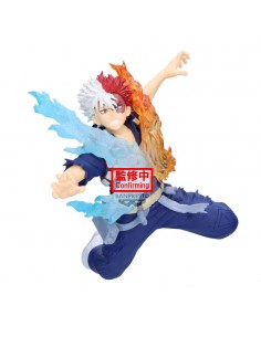 Figura banpresto my hero academia the amazing heroes plus shoto todoroki 15cm
