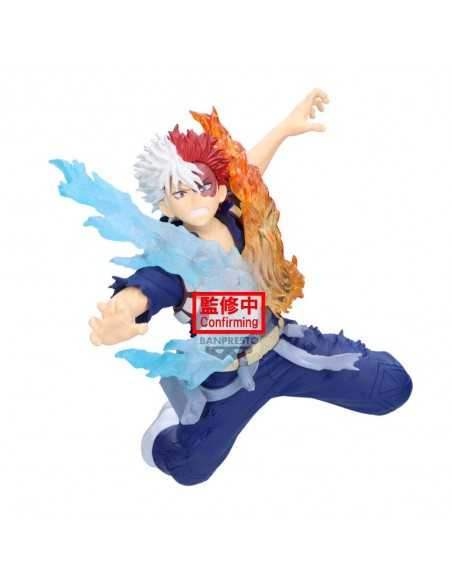 Figura banpresto my hero academia the amazing heroes plus shoto todoroki 15cm
