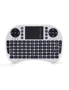 Mini teclado inalambrico wireless 2.4ghz phoenix touchpad multimedia smart tv - tvbox - android tv - color blanco y negro