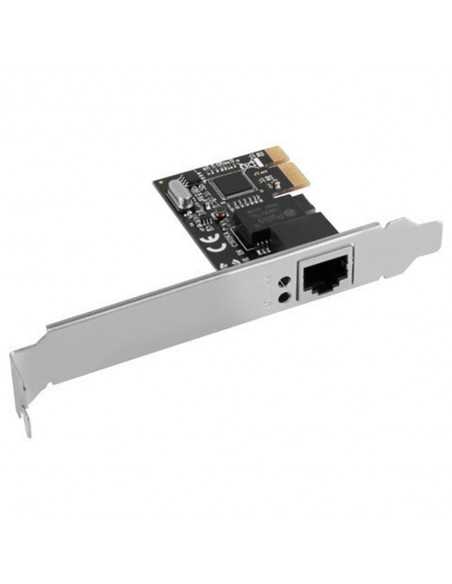 Tarjeta red lanberg ethernet rj45 pci - e 1 puerto gigabit lp