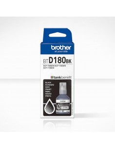 Botella tinta brother btd180bk negra 5000 paginas