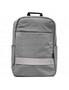 Mochila unisex ewent urban business para portatil 16.1 pulgadas gris