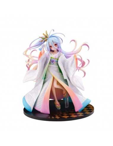 Figura good smile company no game no life 1 - 7 scale shiro shiromuku 22.5cm