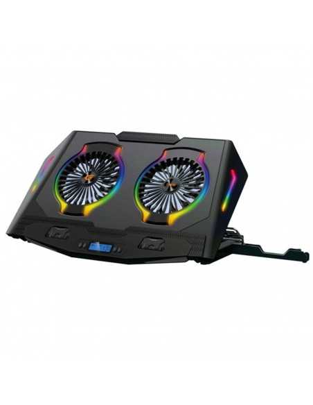 Soporte - base de refrigeracion conceptronic thyia02b para portatiles hasta 17 pulgadas 2 ventiladores