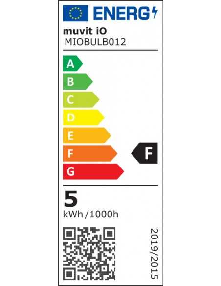 Bombilla muvit io filamentos globo pequeña e27 5w Bombilla muvit io filamentos globo pequeña e27 5w