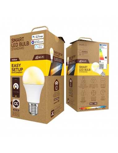 Bombilla muvit io a60 e27 8w cct