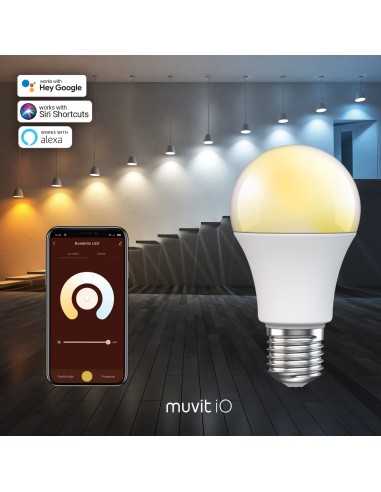 Bombilla muvit io a60 e27 8w cct