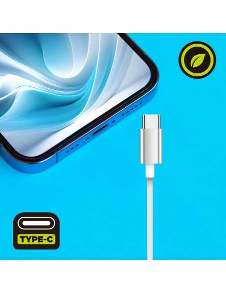 Auriculares magneticos muvit m32 usb tipo c blanco Auriculares magneticos muvit m32 usb tipo c blanco