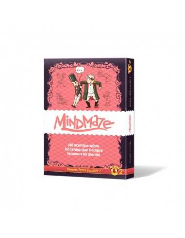 Juego de mesa mind maze: dinero fama y poder 2 pegi 14