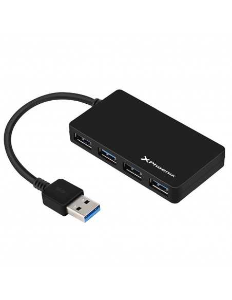 Hub phoenix usb 4 puertos usb 3.0 portatil
