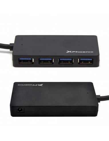 Hub phoenix usb 4 puertos usb 3.0 portatil