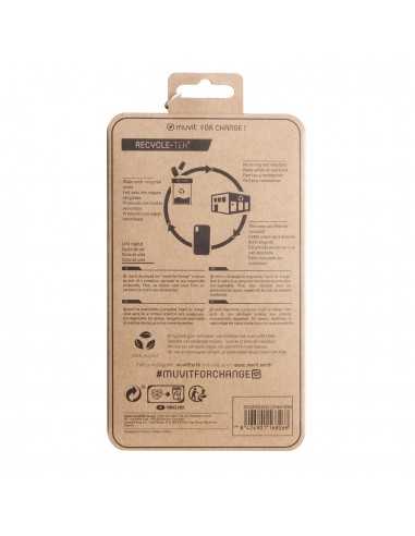 Funda muvit recycletek para apple iphone 14 plus transparente