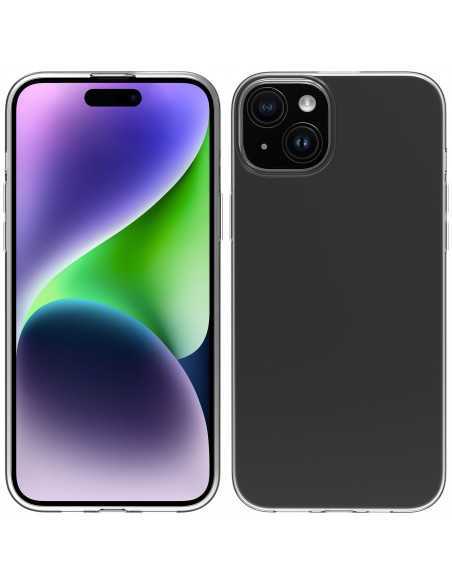 Funda muvit recycletek para apple iphone 15 plus transparente Funda muvit recycletek para apple iphone 15 plus transparente