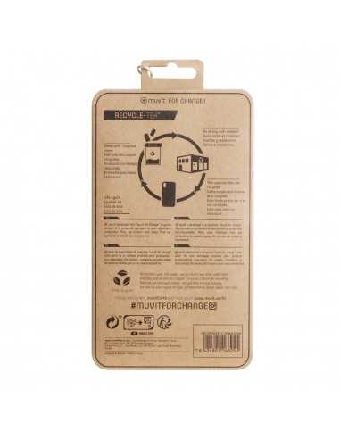 Funda muvit recycletek para apple iphone 14 pro transparente