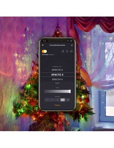 Guirnalda luces muvit io wifi rgb 6m