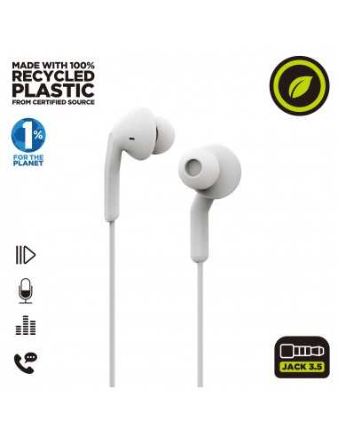 Auriculares muvit e57 blanco