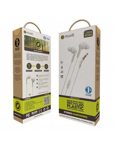 Auriculares muvit e57 blanco