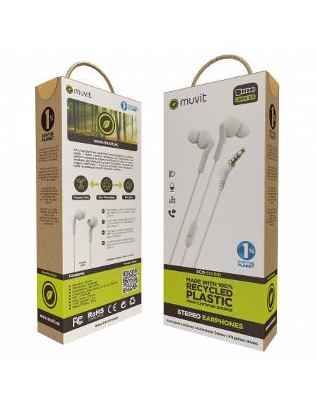 Auriculares muvit e57 blanco