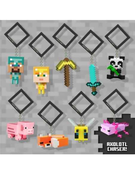 Figura con colgante backpack budies paladone minecraft t2