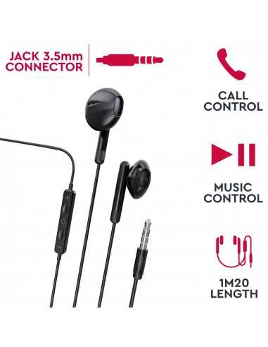 Auriculares myway mwhph0019 negro