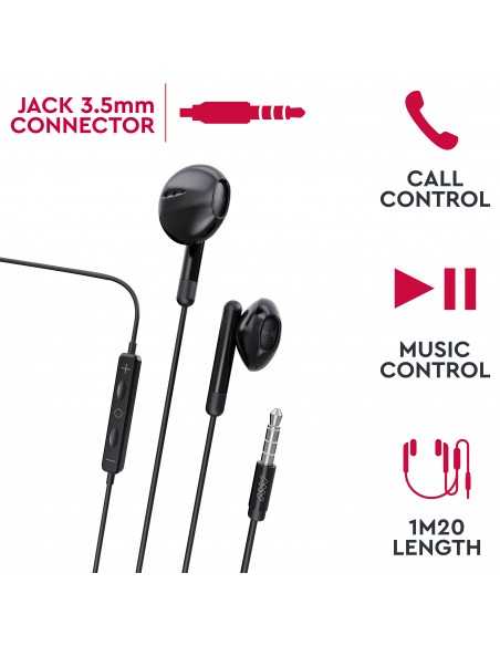 Auriculares myway mwhph0019 negro Auriculares myway mwhph0019 negro