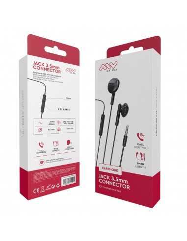 Auriculares myway mwhph0019 negro