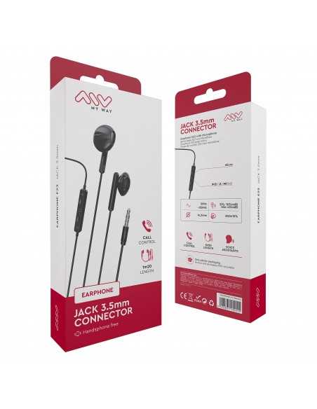 Auriculares myway mwhph0019 negro Auriculares myway mwhph0019 negro