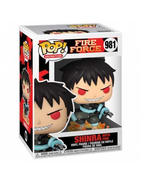 Funko pop animacion fire force shinra con fuego 56159 Funko pop animacion fire force shinra con fuego 56159