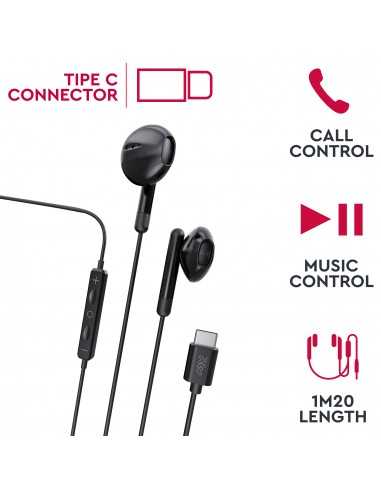 Auricualres myway mwhph0033 negro