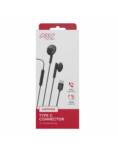 Auricualres myway mwhph0033 negro Auricualres myway mwhph0033 negro