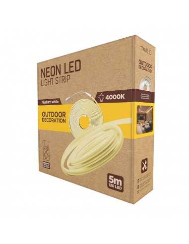 Tira led muvit io neon ip65 4000w 5m blanco medio