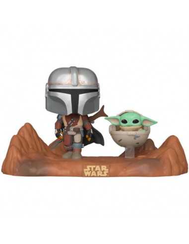 Funko pop star wars the mandalorian the mandalorian & baby yoda