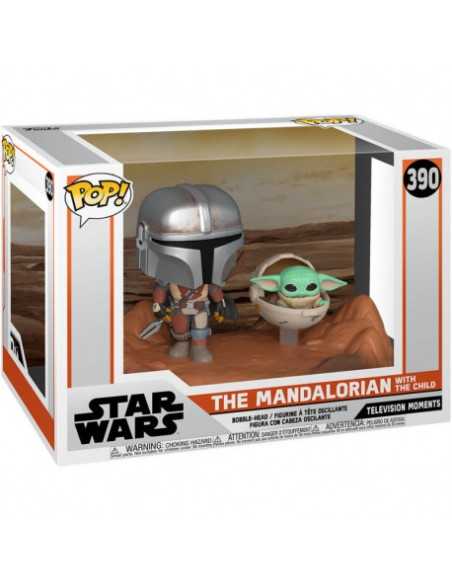 Funko pop star wars the mandalorian the mandalorian & baby yoda Funko pop star wars the mandalorian the mandalorian & baby yoda