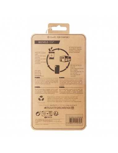 Funda muvit recycletek para apple iphone 13 pro transparente