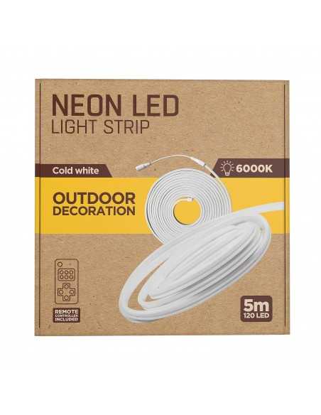 Tira led muvit io neon ip65 6000w 5m blanco frio Tira led muvit io neon ip65 6000w 5m blanco frio
