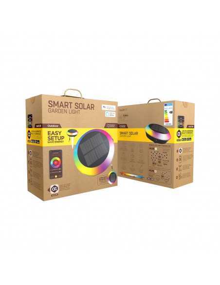 Lampara de luz solar muvit io wireless mesh + sensor de movimiento Lampara de luz solar muvit io wireless mesh + sensor de movimiento