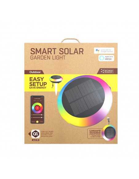 Lampara de luz solar muvit io wireless mesh + sensor de movimiento Lampara de luz solar muvit io wireless mesh + sensor de movimiento